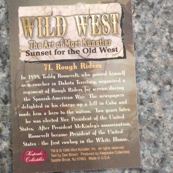 3 sets Wild West trading cards. Art of Mort Kunstler. 1996 - Picture 9 of 11